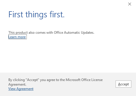 Office365 Activation