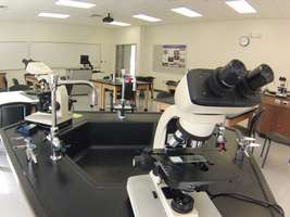 Science Lab with Interactive Portable Recording Capabilities