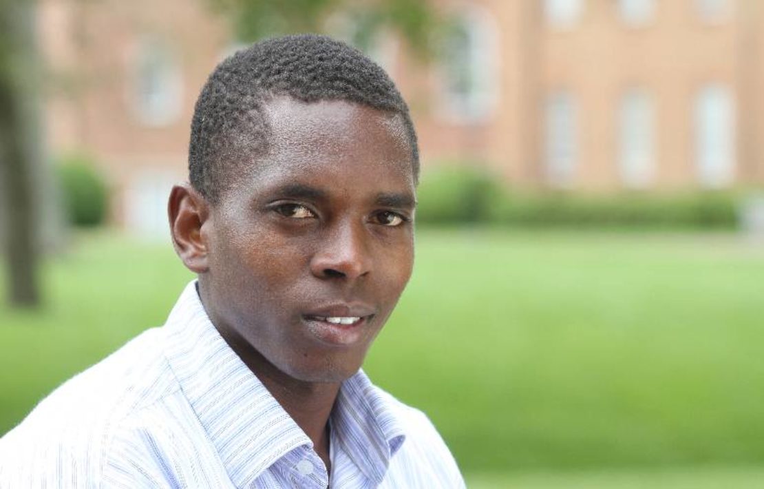 Dickson Kurgat, an international student from Kenya