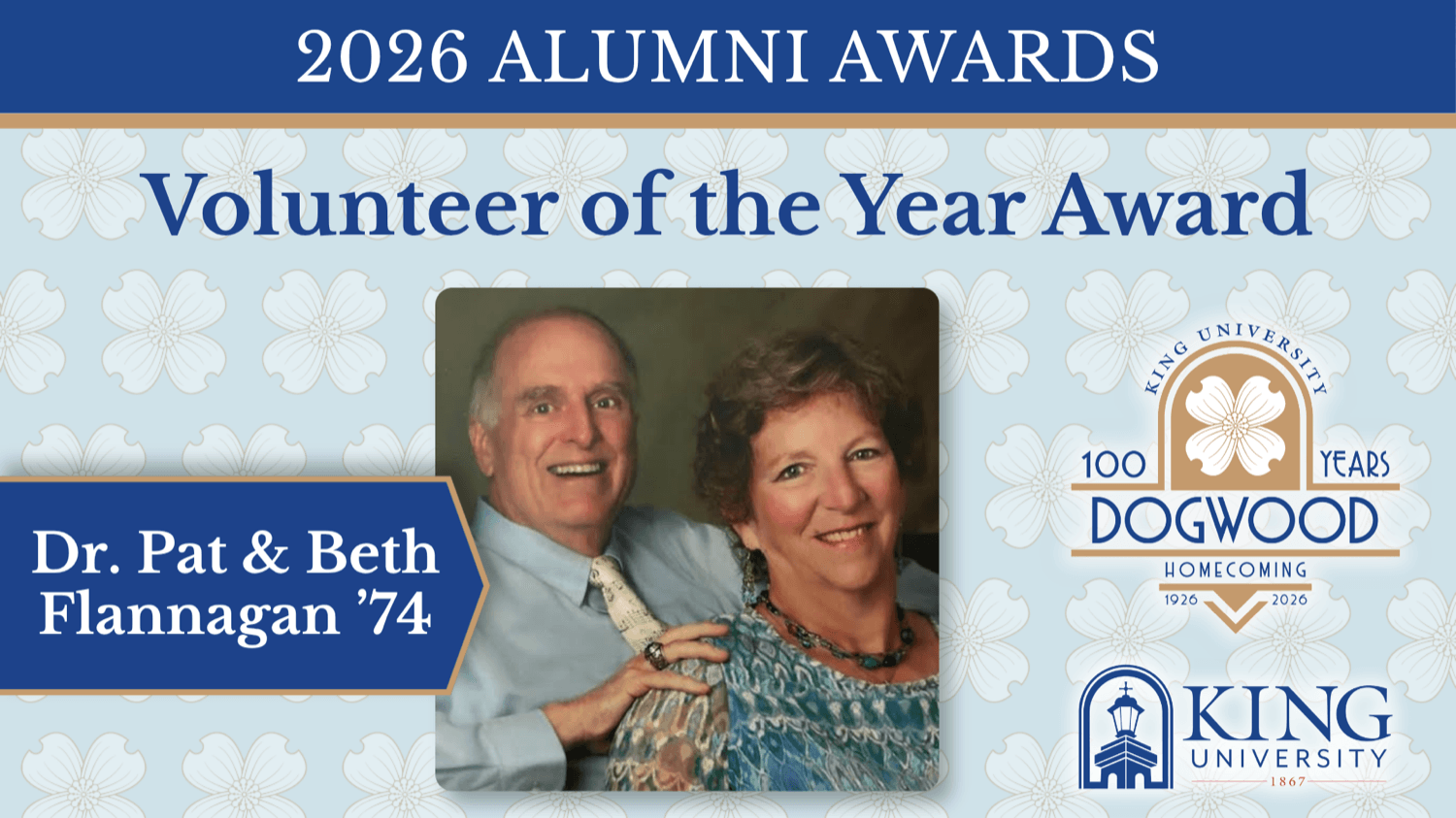 Volunteer Award banner